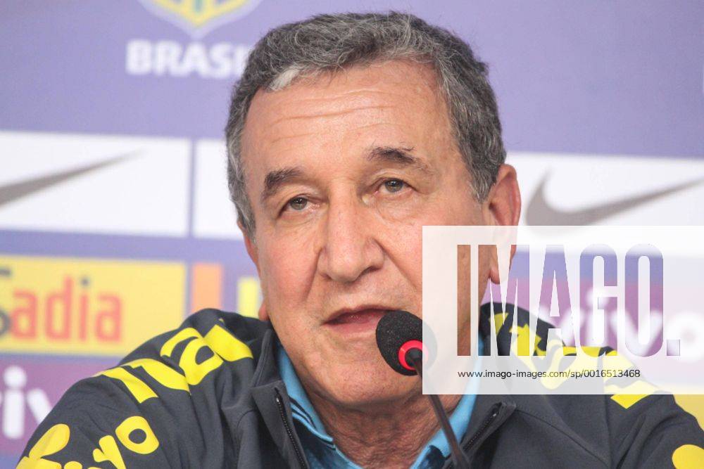 Carlos Alberto Gomes Parreira - Pressekonferenz Fussballnationalmannschaft Brasilien. Teresopolis RJ, Brasilien 26 05 2014. ( x(11)Pupox xFotoarenax (24361) Coletiva da Selȩ̣o Br