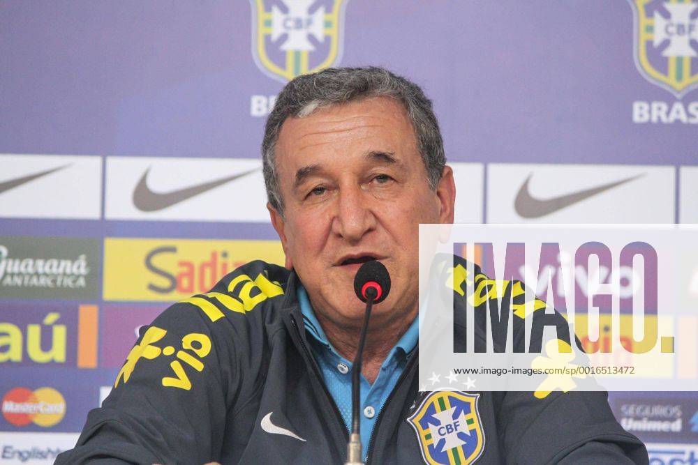 Carlos Alberto Gomes Parreira - Pressekonferenz Fussballnationalmannschaft Brasilien. Teresopolis RJ, Brasilien 26 05 2014. ( x(11)Pupox xFotoarenax (24361) Coletiva da SeleÃßÃ£o Br