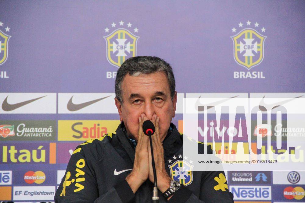 Carlos Alberto Gomes Parreira - Pressekonferenz Fussballnationalmannschaft Brasilien. Teresopolis RJ, Brasilien 26 05 2014. ( x(11)Pupox xFotoarenax (24361) Coletiva da SeleÃßÃ£o Br