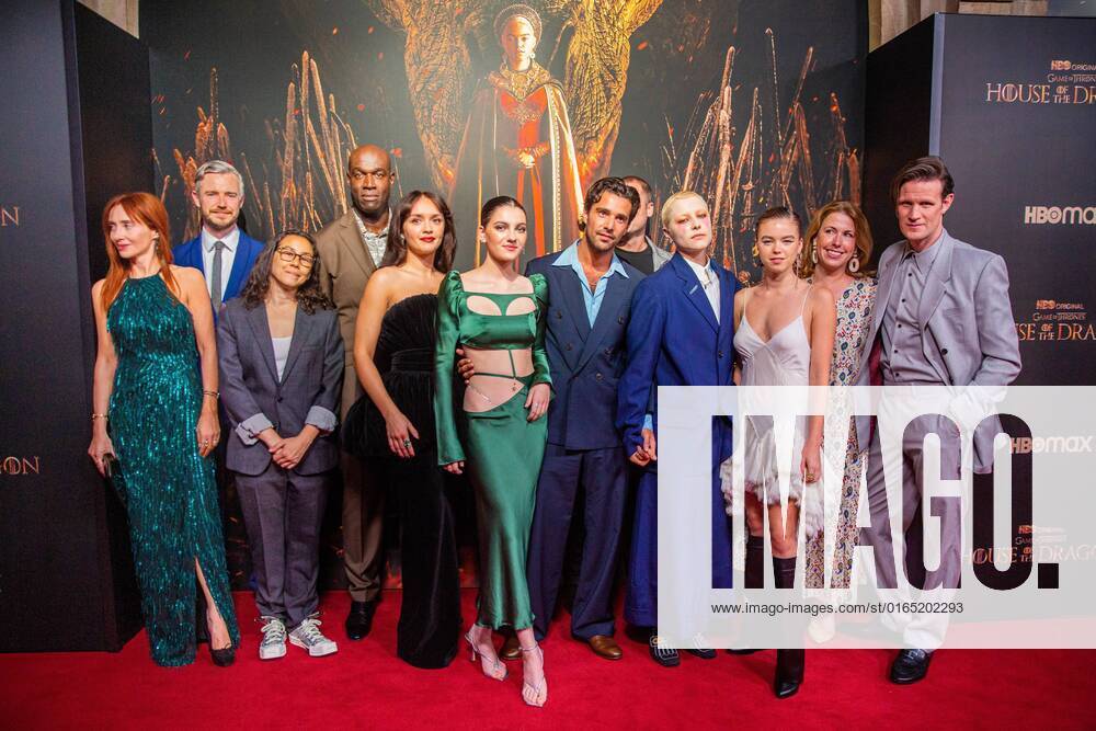 2022 08 11 21 07 55 AMSTERDAM The cast and creatives of the new HBO Max series House of the Dragon during its European premiere ANP WESLEY DE WIT netherlands out belgium out