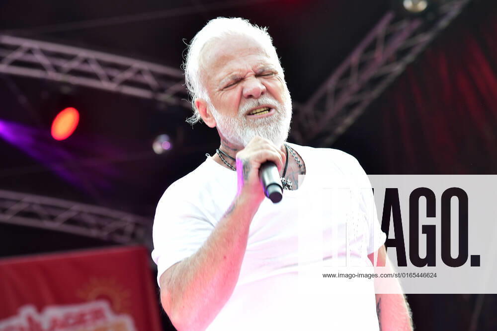 8 ten schlagerHammer 2022 Nino de Angelo at the 8 Schlager Hammer, venue in ORANIENBURG at the Orangerie Berlin 13 08 2022 Photopress Mueller Photopress Mueller