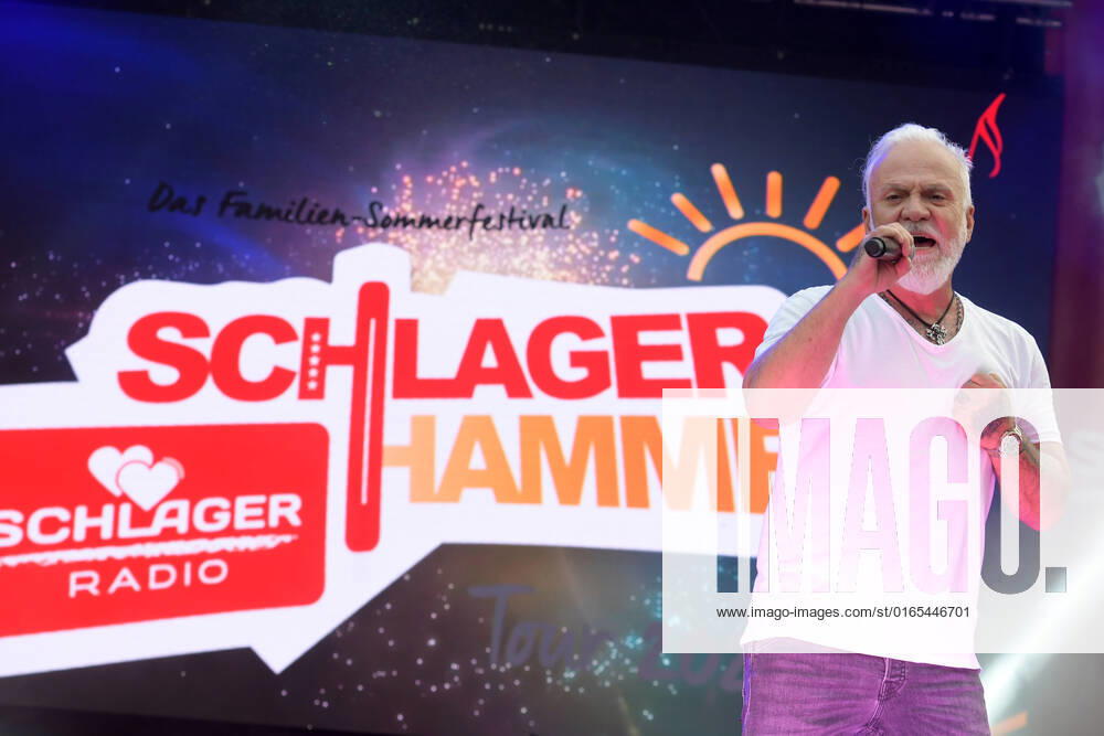 8 ten schlagerHammer 2022 Nino de Angelo at the 8 Schlager Hammer, venue in ORANIENBURG at the Orangerie Berlin 13 08 2022 Photopress Mueller Photopress Mueller