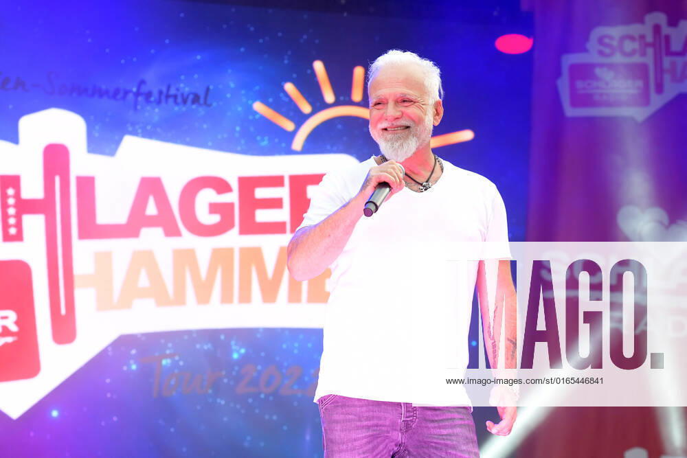 8 ten schlagerHammer 2022 Nino de Angelo at the 8 Schlager Hammer, venue in ORANIENBURG at the Orangerie Berlin 13 08 2022 Photopress Mueller Photopress Mueller