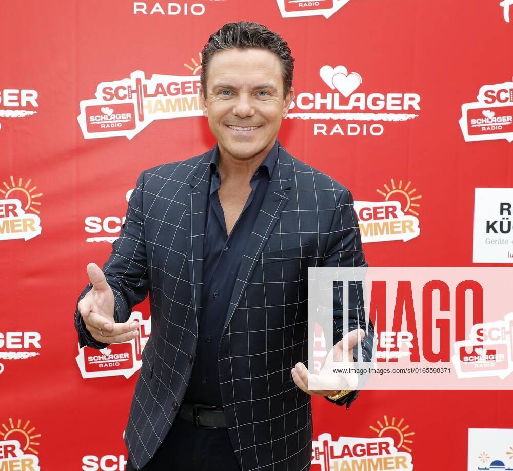 Stefan Mross at the Schlager Radio Schlager Hammer Tour 2022 in Oranienburg