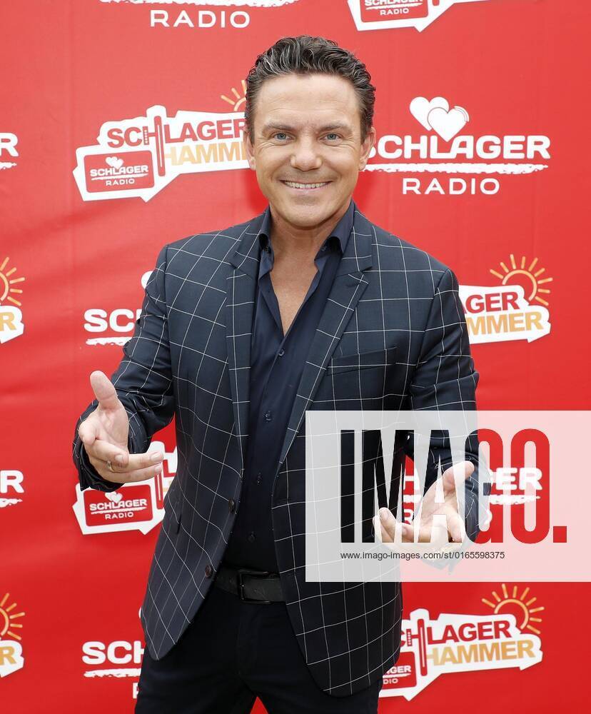 Stefan Mross at the Schlager Radio Schlager Hammer Tour 2022 in Oranienburg