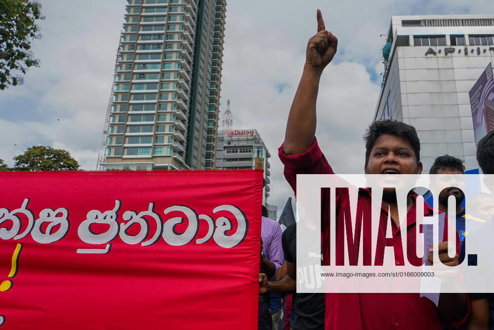 Sri Lanka Political Unrest Police use water canon and tear gas to disperse sri lankan university students during a demonstration. August 18, 2022 Colombo, Sri Lanka Colombo Sri Lanka