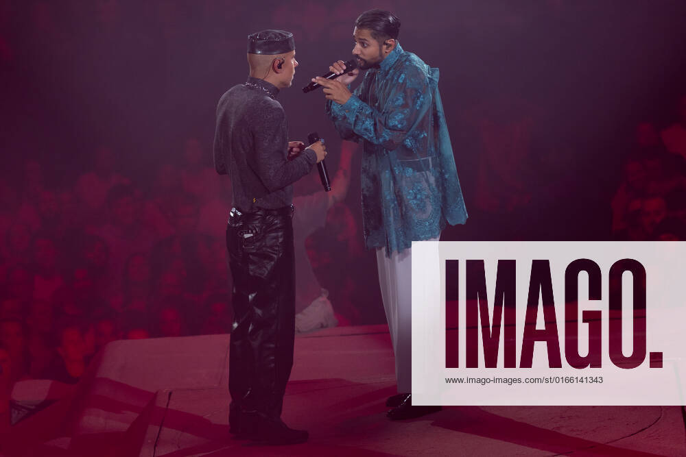 Karpe Oslo, Norway. 18th, August 2022. The Norwegian rap duo Karpe performs a live concert at Oslo Spektrum in Oslo. The duo consists of the two rappers Magdi Omar Ytreeide Abdelmaguid and Chirag Rashmikant Patel. Photo credit: Gonzales Photo - Per-Otto Oppi). Oslo Norway