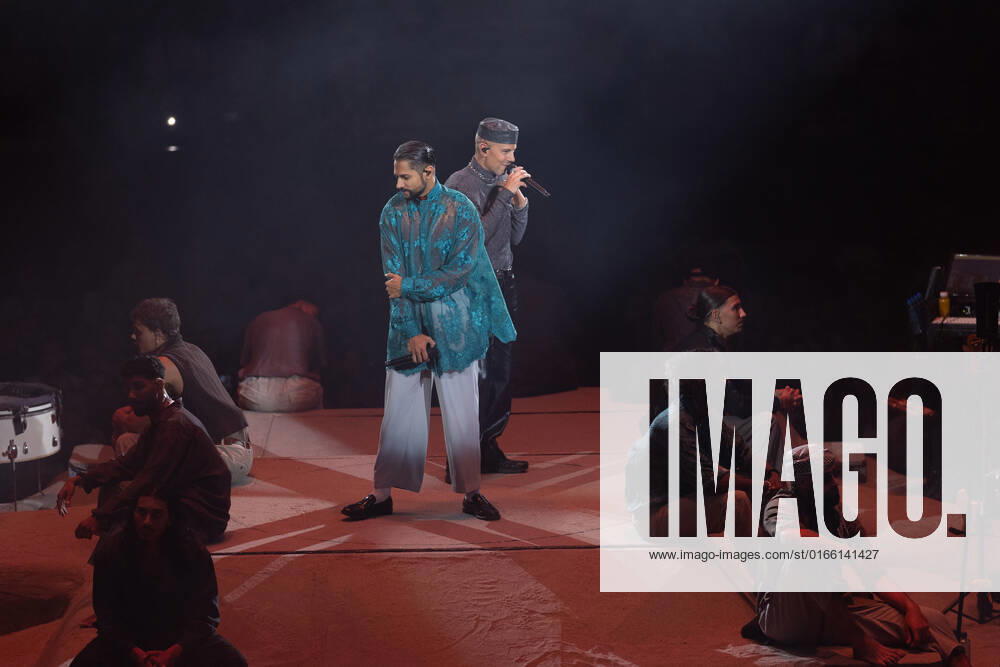 Karpe Oslo, Norway. 18th, August 2022. The Norwegian rap duo Karpe performs a live concert at Oslo Spektrum in Oslo. The duo consists of the two rappers Magdi Omar Ytreeide Abdelmaguid and Chirag Rashmikant Patel. Photo credit: Gonzales Photo - Per-Otto Oppi). Oslo Norway