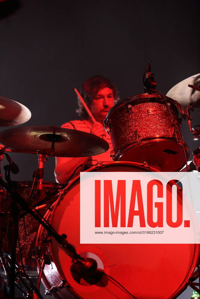 Arne Zank of the band Tocotronic at a concert in the Columbiahalle in Berlin, 20 August 2022 Tocotronic concert Berlin
