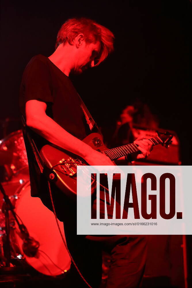 Dirk von Lowtzow of the band Tocotronic at a concert in the Columbiahalle in Berlin, 20 August 2022 Tocotronic concert Berlin