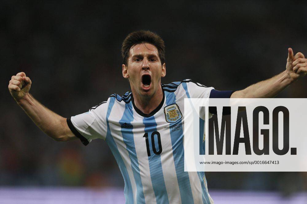 Lionel Messi of Argentina Argentina vs Bosnia and Herzegovina - Grupo F. 15 of junio of 2014. Estadio: Maracana (Rio of Janeiro ). Foto: JavierxGarciaxMartino Photogamma.