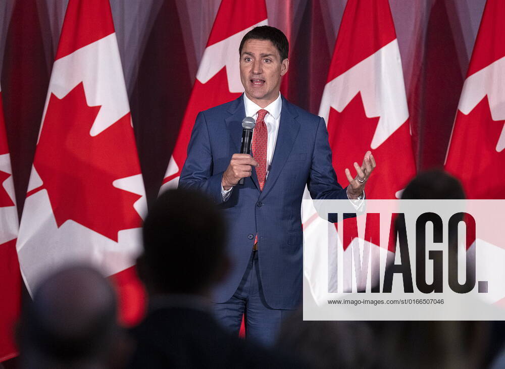 Prime Minister Justin Trudeau says Ottawa will create a special team dedicated to countering Russian disinformation and propaganda. Prime Minister Justin Trudeau addresses supporters as he attends a Laurier Club event in Halifax on Wednesday, July 20, 2022. Halifax Canada - ZUMAc35_ 20220720_zaf_c35_006