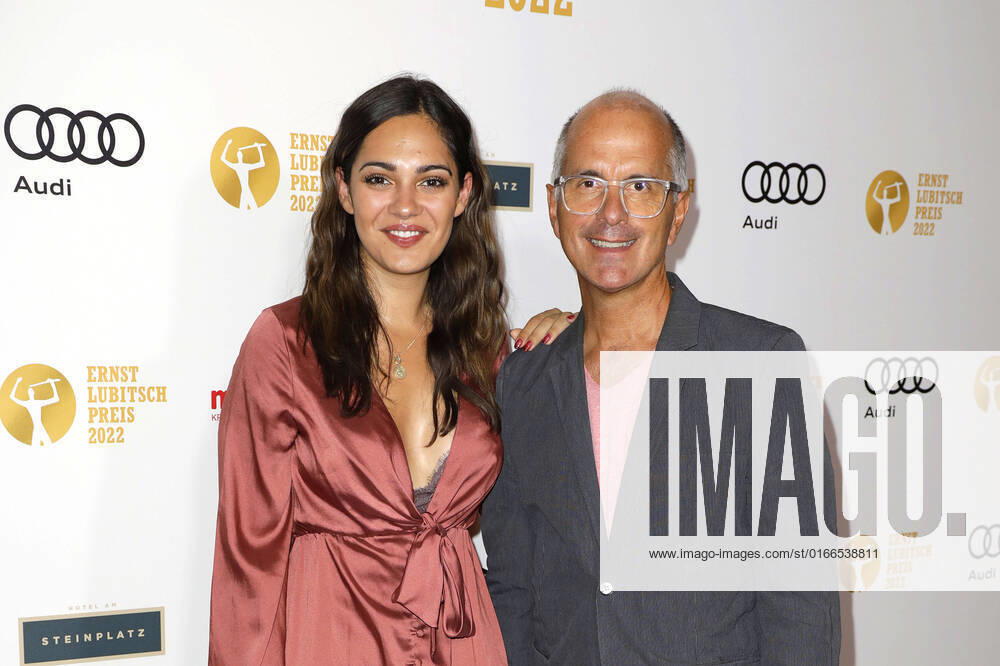Nilam Farooq and Christoph Maria Herbst, the two award winners at the Ernst Lubitsch Award ceremony on 23 08 2022 in Berlin Ernst Lubitsch Award ceremony 2022 in Berlin