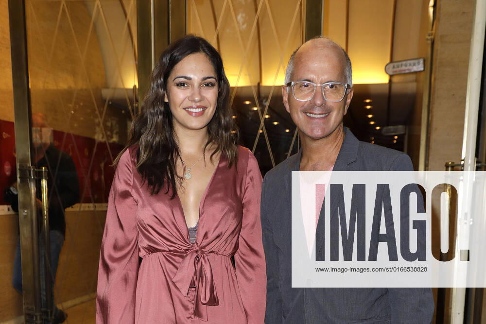 Nilam Farooq and Christoph Maria Herbst, the two award winners at the Ernst Lubitsch Award ceremony on 23 08 2022 in Berlin Ernst Lubitsch Award ceremony 2022 in Berlin