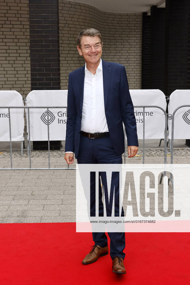 Journalist Jörg Schönenborn at the 58 award ceremony of the Grimme Award 2022 in the theater of the city of Marl Marl, 26 08 2022 NRW Germany