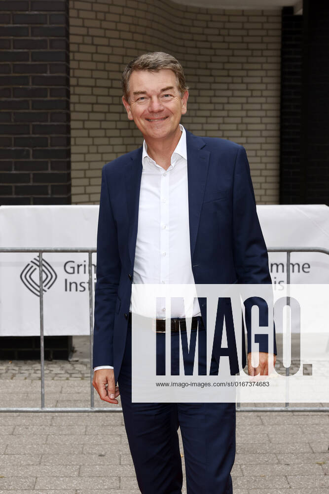 Journalist Jörg Schönenborn at the 58 award ceremony of the Grimme Award 2022 in the theater of the city of Marl Marl, 26 08 2022 NRW Germany