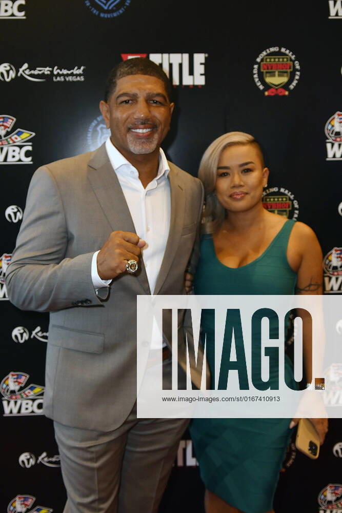 LAS VEGAS, NV - AUGUST 27: Winky Wright Arriving at the Induction Ceremony & Dinner for the 2022 Nevada Boxing Hall Of Fame at Resorts World Las Vegas in Las Vegas,Nevada, on August 27, 2022.