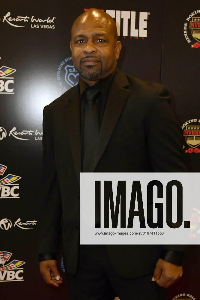 LAS VEGAS, NV - AUGUST 27: Roy Jones Arriving at the Induction Ceremony & Dinner for the 2022 Nevada Boxing Hall Of Fame at Resorts World Las Vegas in Las Vegas,Nevada, on August 27, 2022.