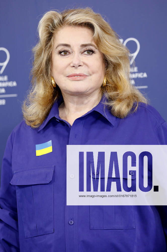Catherine Deneuve at the photocall on the occasion of the award of the Golden Lion for Lifetime Achievement at the Biennale di Venezia 2022 79 Venice International Film Festival at Palazzo del Casino Venice, 31 08 2022. Foto:xD.xBedrosianx xFuturexImage