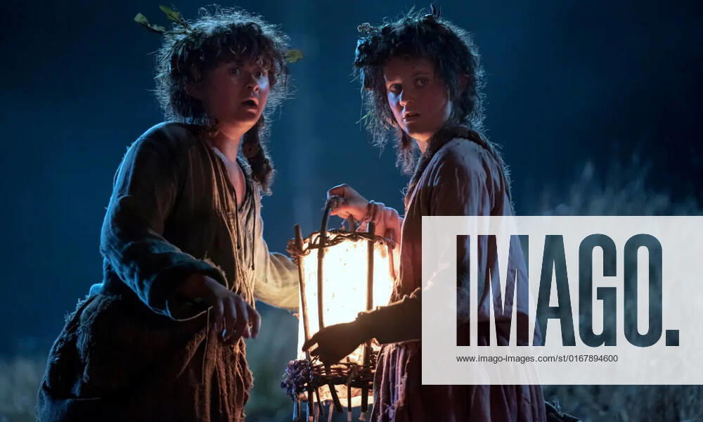 Megan Richards, left, and Markella Kavenagh in â€oeLord of the Rings: The Rings of Power. - ZUMAm67_ 20220829_zaf_m67_023