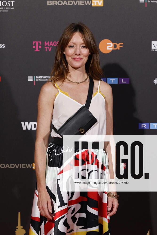 Actress Lavinia Wilson at the Cologne Emmy Cocktail 2022 on the occasion of the 16 Cologne Jury Session of the International Emmy at Arff Castle Cologne, 31 08 2022 NRW Germany.