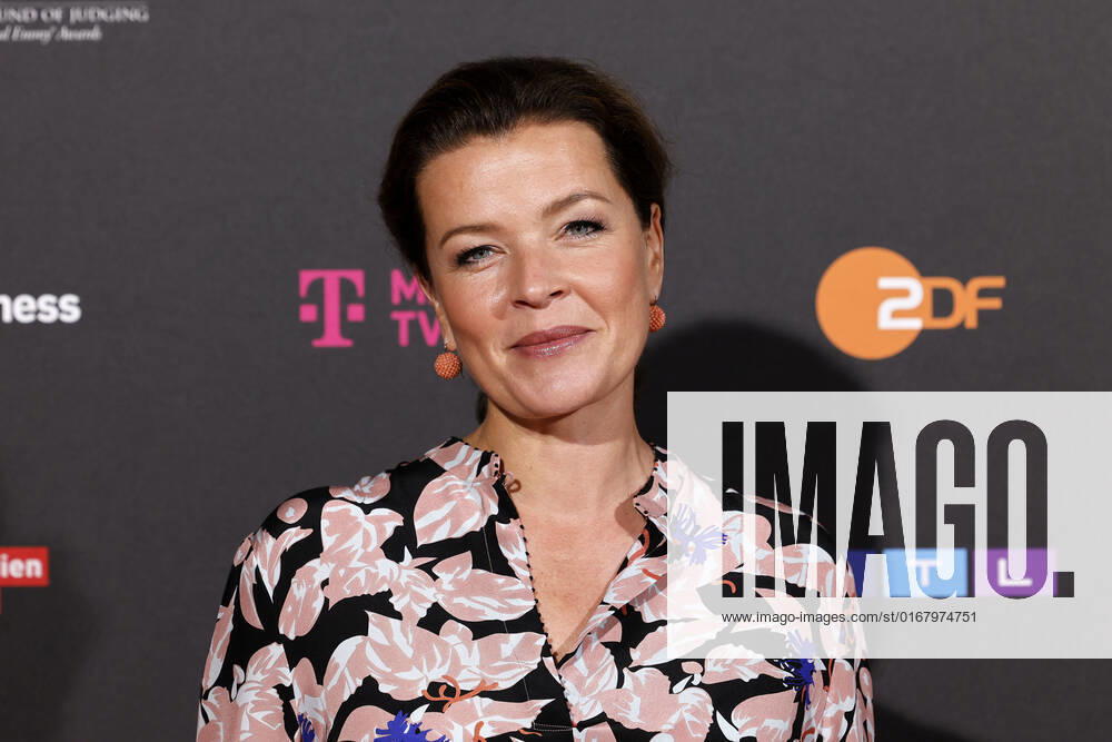 Journalist Julia Melchior at the Cologne Emmy Cocktail 2022 on the occasion of the 16 Cologne Jury Meeting of the International Emmy at Arff Castle Cologne, 31 08 2022 NRW Germany
