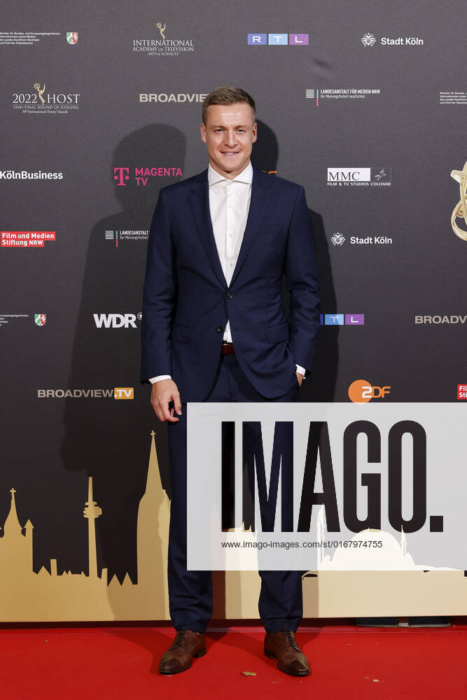 Soccer coach Felix Kroos at the Cologne Emmy Cocktail 2022 on the occasion of the 16 Cologne Jury Meeting of the International Emmy at Arff Castle Cologne, 31 08 2022 NRW Germany.