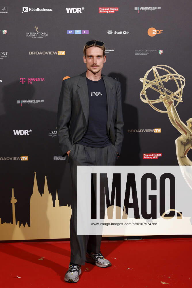 Actor Daniel Sträßer at the Cologne Emmy Cocktail 2022 on the occasion of the 16 Cologne Jury Meeting of the International Emmy at Arff Castle Cologne, 31 08 2022 NRW Germany