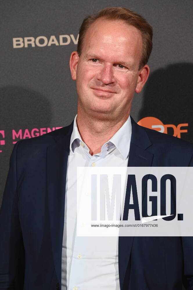Stefan Löcher, head of the Cologne Lanxess Arena comes to the evening event on the occasion of the jury session for the international Emmy Award 2022 Semi Final round of Judging of the international Emmy Awards at Arff Castle