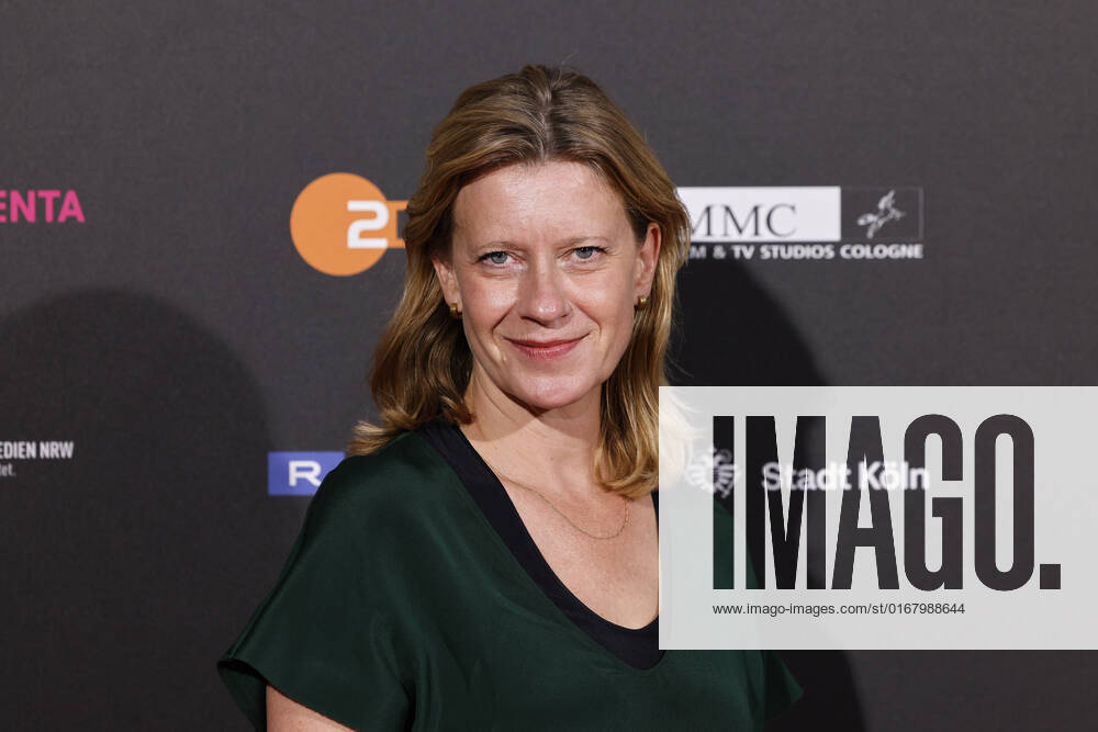 Actress Caroline Peters at the Cologne Emmy Cocktail 2022 on the occasion of the 16 Cologne Jury Meeting of the International Emmy at Arff Castle Cologne, 31 08 2022 NRW Germany