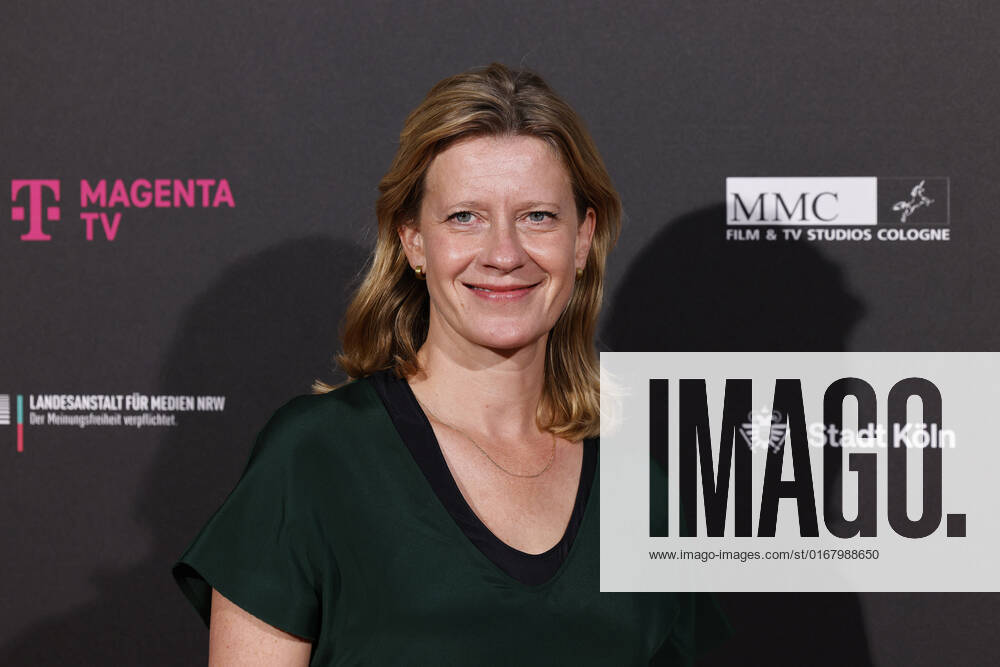 Actress Caroline Peters at the Cologne Emmy Cocktail 2022 on the occasion of the 16 Cologne Jury Meeting of the International Emmy at Arff Castle Cologne, 31 08 2022 NRW Germany