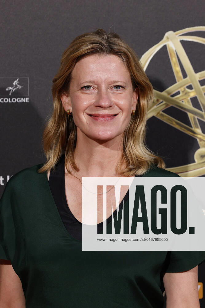 Actress Caroline Peters at the Cologne Emmy Cocktail 2022 on the occasion of the 16 Cologne Jury Meeting of the International Emmy at Arff Castle Cologne, 31 08 2022 NRW Germany