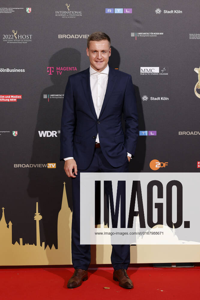Soccer coach Felix Kroos at the Cologne Emmy Cocktail 2022 on the occasion of the 16 Cologne Jury Meeting of the International Emmy at Arff Castle Cologne, 31 08 2022 NRW Germany.