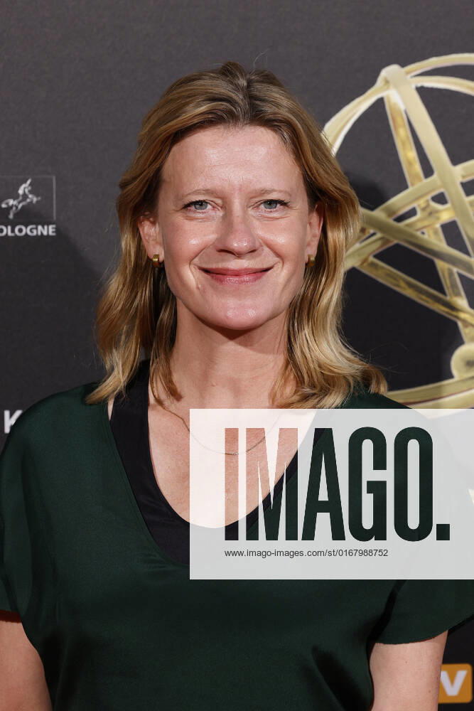 Actress Caroline Peters at the Cologne Emmy Cocktail 2022 on the occasion of the 16 Cologne Jury Meeting of the International Emmy at Arff Castle Cologne, 31 08 2022 NRW Germany