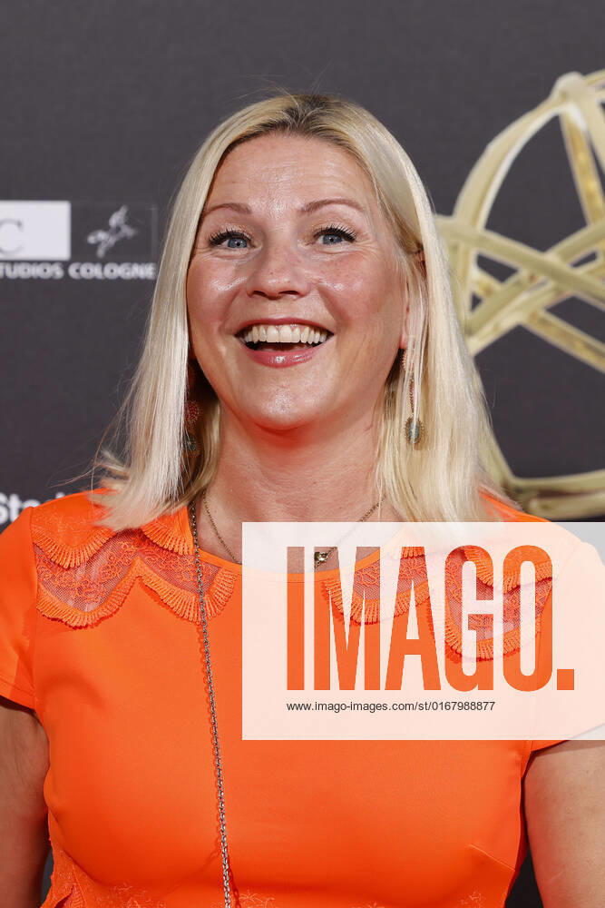 TV presenter Aleksandra Bechtel at the Cologne Emmy Cocktail 2022 on the occasion of the 16 Cologne Jury Session of the International Emmy at Arff Castle Cologne, 31 08 2022 NRW Germany