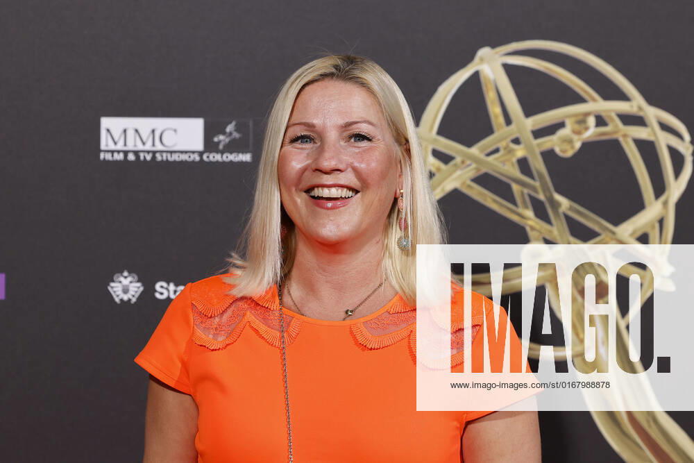 TV presenter Aleksandra Bechtel at the Cologne Emmy Cocktail 2022 on the occasion of the 16 Cologne Jury Session of the International Emmy at Arff Castle Cologne, 31 08 2022 NRW Germany