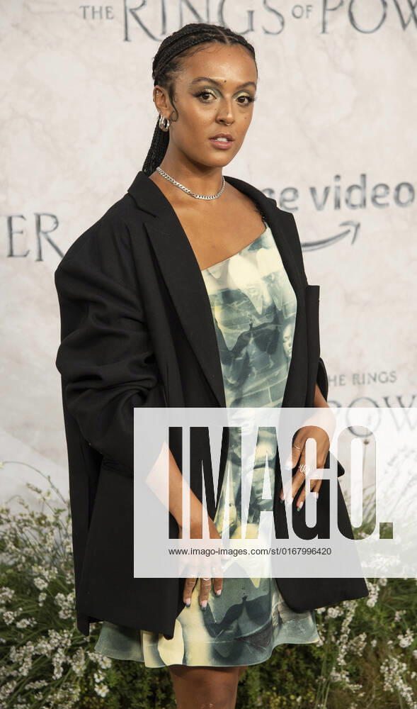 The Lord Of The Rings: The Rings Of Power Premiere Arrivals Cora Kirk attends The Lord Of The Rings: The Rings Of Power World Premiere in Leicester Square on August 30, 2022 in London, England.