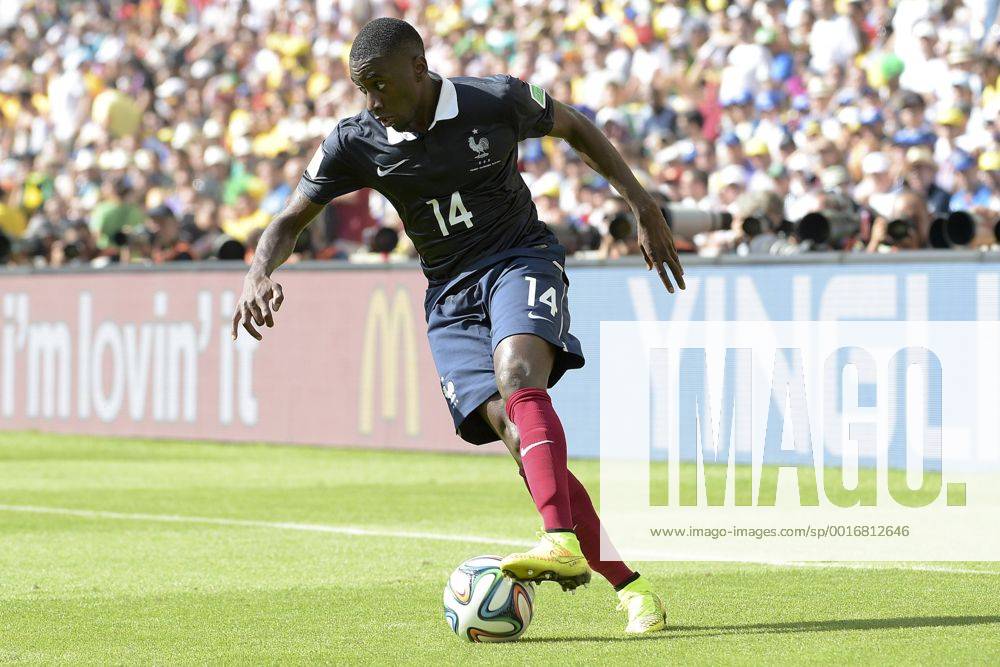 Blaise Matuidi (Fra) FOOTBALL : France vs Allemagne - Coupe du Monde FIFA - Rio de Janeiro - quarts - 04 07 2014 JBAutissier Panoramic