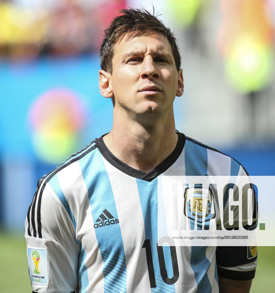 Fussball WM 2014 Viertelfinale in Brasilia, ARG - BEL 1:0. BRASILIA, DF - 05 07 2014: Lionel Messi. x(4095)xCarlosxEzequielxVannoni Fx (25389)