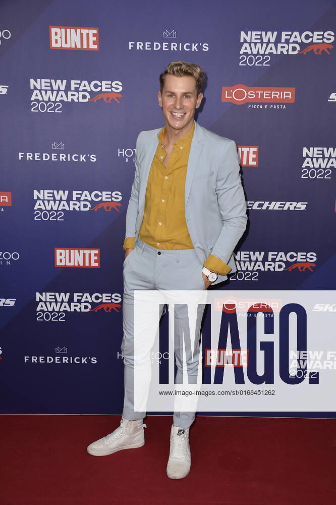 Lukas Sauer at the Bunte New Faces Award STYLE in Berlin 08 09 2022
