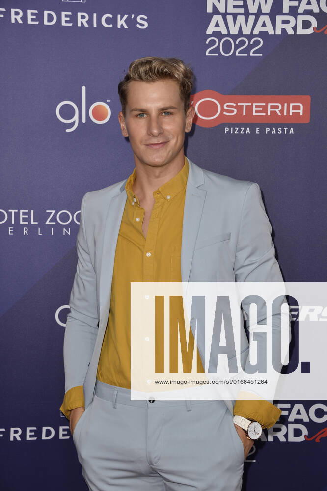 Lukas Sauer at the Bunte New Faces Award STYLE in Berlin 08 09 2022