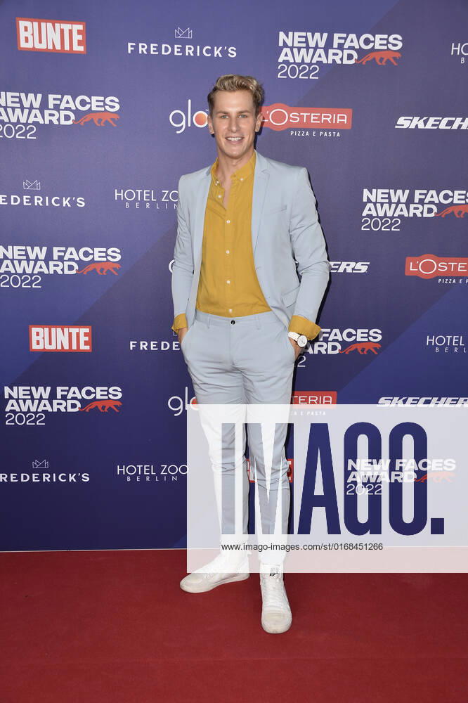 Lukas Sauer at the Bunte New Faces Award STYLE in Berlin 08 09 2022