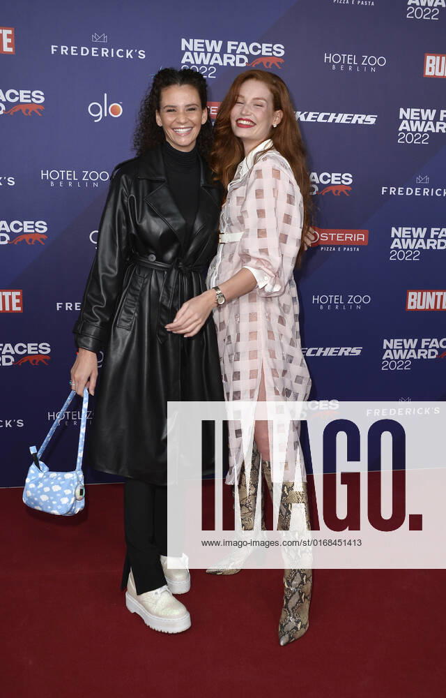 Betty Taube and Jana Heinisch at the Bunte New Faces Award STYLE in Berlin 08 09 2022