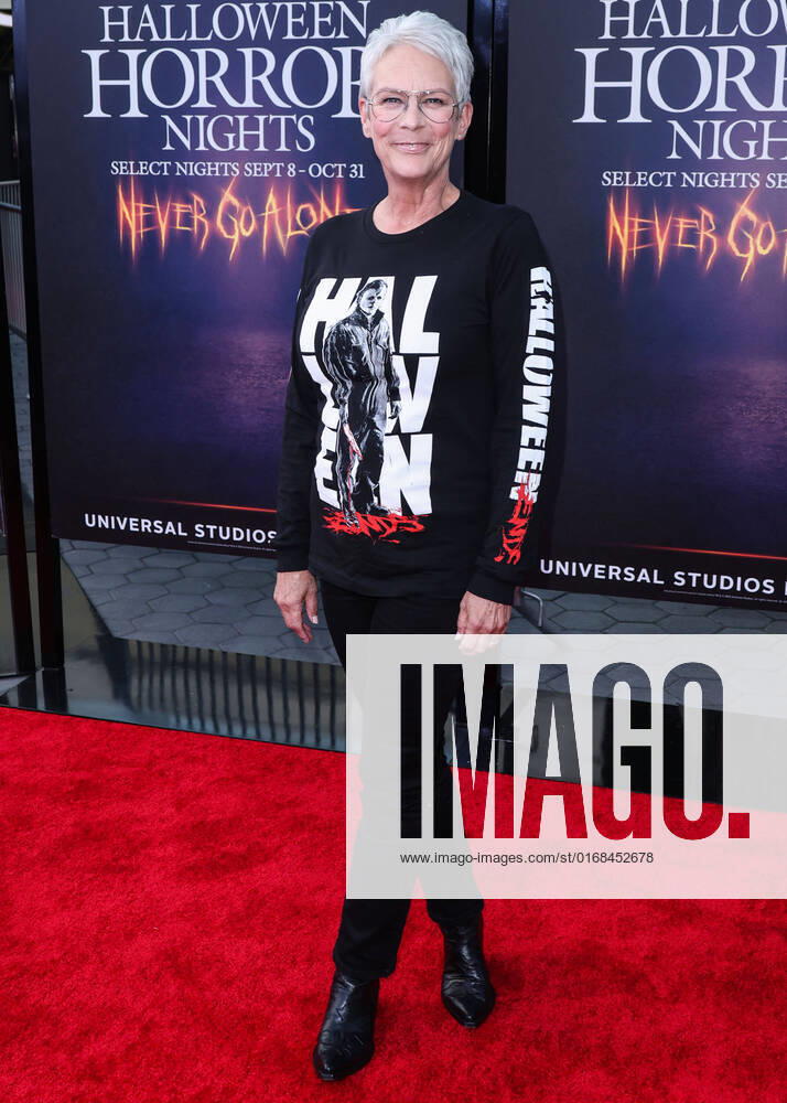 Entertainment Themen der Woche KW36 Universal Studios Hollywood Halloween Horror Nights Opening Night Celebration 2022 American actress Jamie Lee Curtis arrives at the Universal Studios Hollywood Halloween Horror Nights Opening Night Celebration 2022 held at Universal Studios Hollywood on September 8, 2022 in Universal City, Los Angeles, California, United States. Universal Studios Hollywood, Universal City, Los Angeles, California California United States