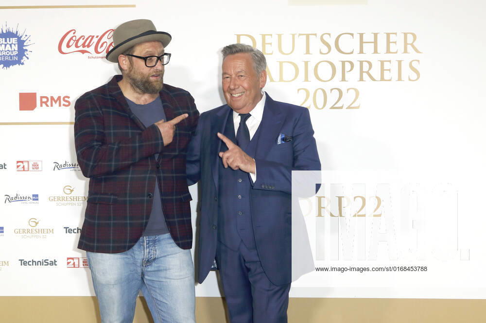 Gregor Meyle and Roland Kaiser at the German Radio Awards 2022 at Schuppen 52 Hamburg, 08 09 2022 Foto:xC.xTamckex xFuturexImage