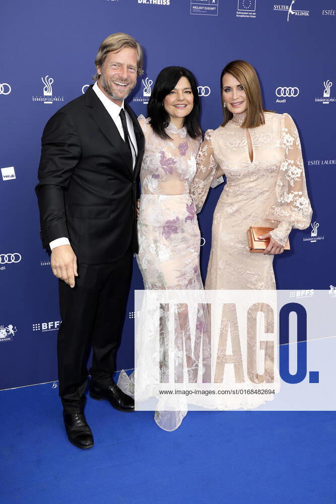 Henning Baum, Jasmin Tabatabai and Anja Kling at the German Acting Award ceremony on 9 09 2022 in Berlin German Acting Award 2022 ceremony in Berlin