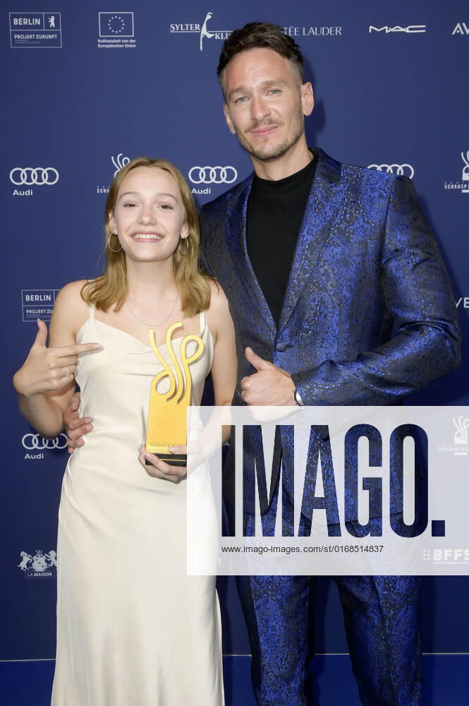 Dora Zygouri and Vladimir Burlakov at the award ceremony of the German Acting Award 2022 in the restaurant Spindler Klatt Berlin, 09 09 2022 Foto:xF.xFuturexImage
