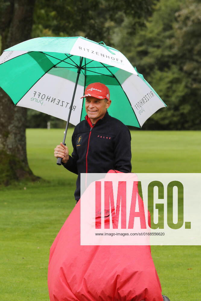 28 Tabaluga Golf Cup Tobias Angerer wins together with his wife the gross classification at the 28 Tabaluga Golf Cup , former world class cross country skier, Tutzing Bavaria Germany Golf Course Tutzing