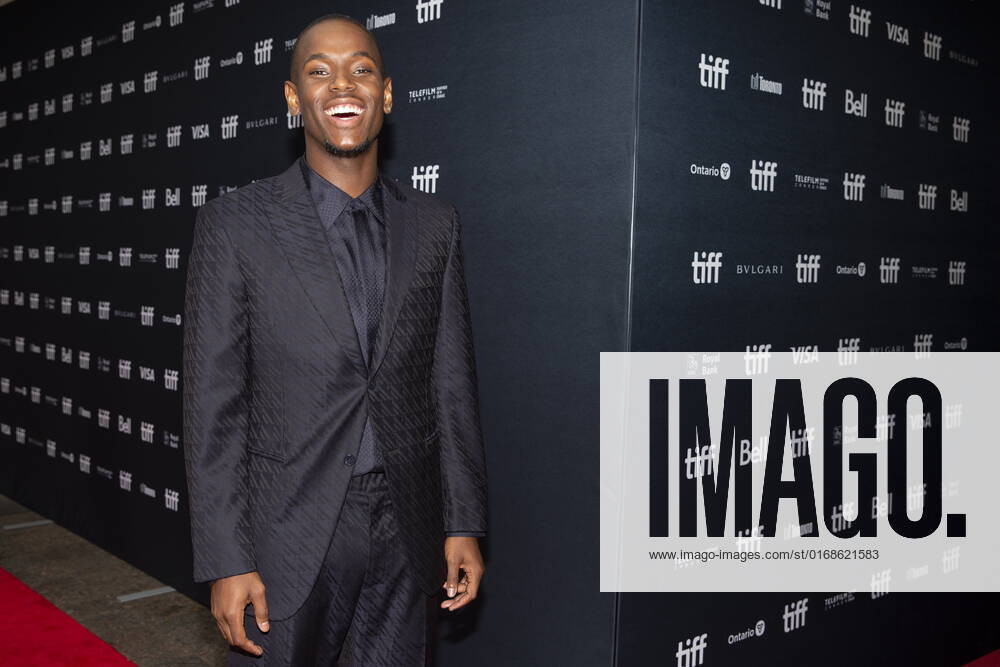 Toronto, ON, CAN: Michael Ward arrives on the red carpet for Empire of Light at the Toronto International Film Festival in Toronto on Monday September 12, 2022. Toronto CAN - ZUMAc35_ 20220912_zaf_c35_076
