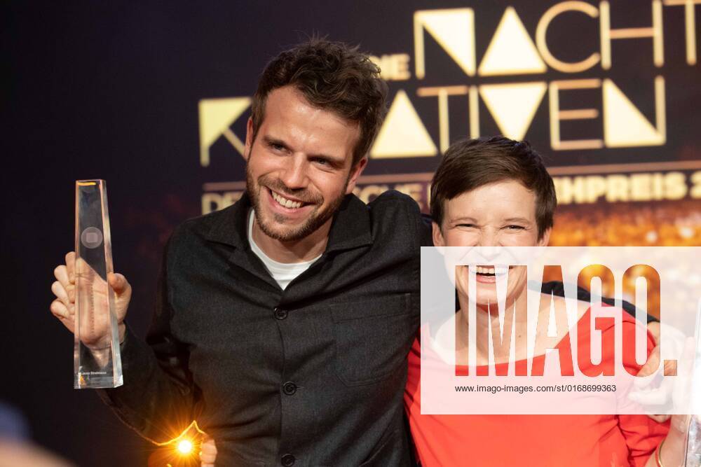 Prize winners Katharina SCHIELE, Lucas STRATMANN, German Television Award ceremony, The Night of the Creatives The German Television Award 2022, German Television Award 2022 in Cologne, on 13 09 2022